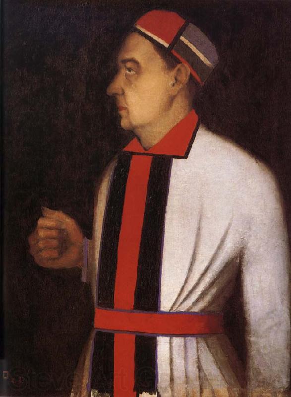 Kasimir Malevich Portrait Germany oil painting art